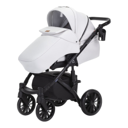 Коляска 2 в 1 Delorean Smart, 06 White (Белый) 