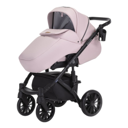 Коляска 2 в 1 Delorean Smart, 07 Powder (Розовый) 