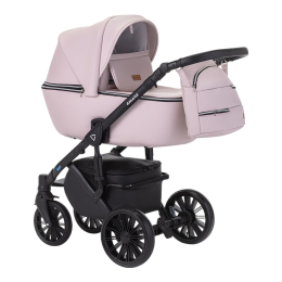 Коляска 2 в 1 Delorean Smart, 07 Powder (Розовый) 