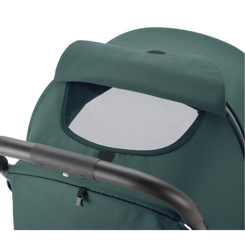 Прогулочная коляска Inglesina QUID2 с накидкой для ножек, цвет Elephant Grey (серо-зеленый)