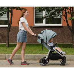 Прогулочная коляска Carrello Pulse CRL-5507, Leather Black (Черный)