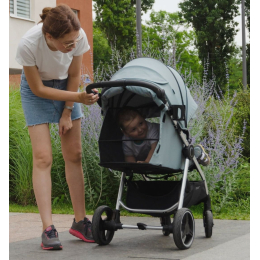 Прогулочная коляска Carrello Pulse CRL-5507, Leather Black (Черный)