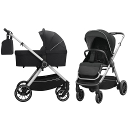 Коляска 2 в 1 Carrello Symbol, CRL-6514, Night Black (Черный)