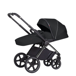 Коляска 3 в 1 Carrello Ultimo, CRL-6512, Sable Black (черный) Chrome