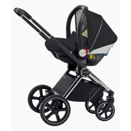 Коляска 3 в 1 Carrello Ultimo, CRL-6512, Sable Black (черный) Chrome