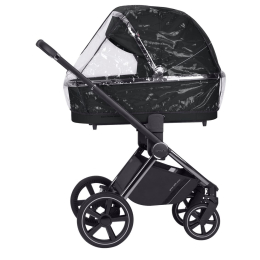 Коляска 3 в 1 Carrello Ultimo, CRL-6512, Sable Black (черный) Chrome