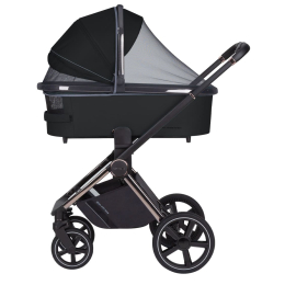 Коляска 3 в 1 Carrello Ultimo, CRL-6512, Sable Black (черный) Chrome