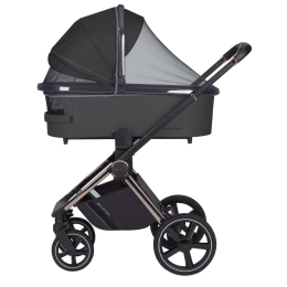 Коляска 2 в 1 Carrello Ultimo, CRL-6511, Cool Grey (темно-серый) CHROME хром. рама