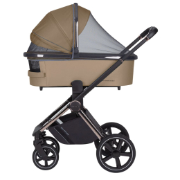 Коляска 3 в 1 Carrello Ultimo, CRL-6512, Pearl Beige (Бежевый) Chrome