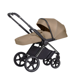 Коляска 3 в 1 Carrello Ultimo, CRL-6512, Pearl Beige (Бежевый) Chrome