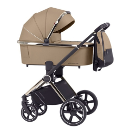Коляска 3 в 1 Carrello Ultimo, CRL-6512, Pearl Beige (Бежевый) Chrome