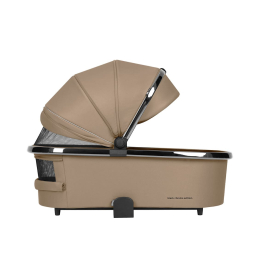 Коляска 2 в 1 Carrello Ultimo, CRL-6511, Pearl Beige (Бежевый) CHROME хром. рама