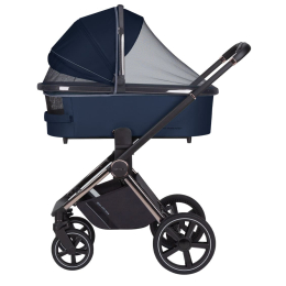 Коляска 2 в 1 Carrello Ultimo, CRL-6511, Arctic Blue (Синий) CHROME хром. рама
