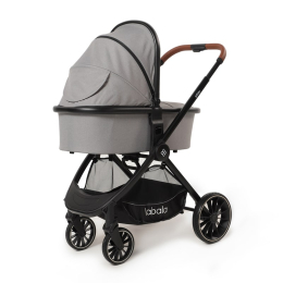 Коляска 2 в 1 Labala Born, 07LGR, Light grey (серый)