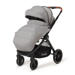 Коляска 2 в 1 Labala Born, 07LGR, Light grey (серый)