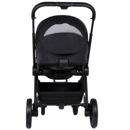 Коляска 2 в 1 Moon ReSea Kombi, 851, Black Melange (черный) 