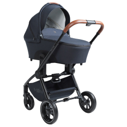 Коляска 2 в 1 Moon ReSea Kombi, 853, Navy Melange (синий) 