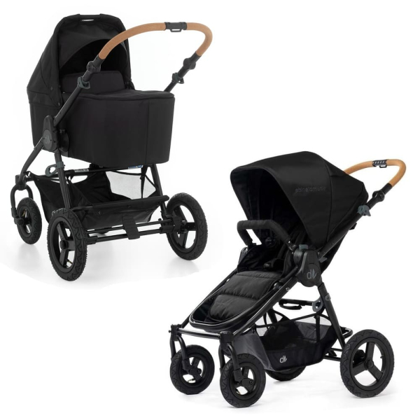 Коляска 2 в 1 Bumbleride Era 2025 цвет Matte Black (Черный)