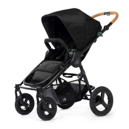 Коляска 2 в 1 Bumbleride Era 2025 цвет Matte Black (Черный)