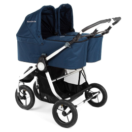 Коляска для двойни 2 в 1 Bumbleride Indie Twin, Maritime Blue (Синий)