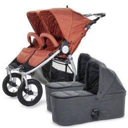 Коляска для двойни 2 в 1 Bumbleride Indie Twin, Clay (Оранжевый)