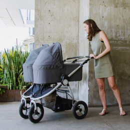 Коляска для двойни 2 в 1 Bumbleride Indie Twin, Clay (Оранжевый)