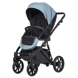 Коляска 2 в 1 Riko Brano Pro, 02 Сrystal blue (синий)