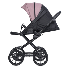 Коляска 2 в 1 Riko Basic Pacco Classic, 02 Pink (розовый-черный)