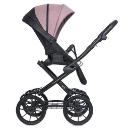 Коляска 2 в 1 Riko Basic Pacco Classic, 02 Pink (розовый-черный)