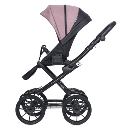Коляска 2 в 1 Riko Basic Pacco Classic, 02 Pink (розовый-черный)