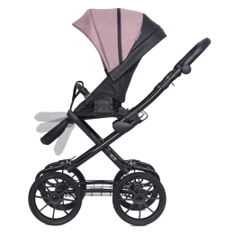 Коляска 2 в 1 Riko Basic Pacco Classic, 02 Pink (розовый-черный)