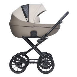 Коляска 2 в 1 Riko Basic Pacco Classic, 06 Latte (бежевый-коричневый)