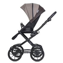 Коляска 2 в 1 Riko Basic Pacco Classic, 07 Mokka (кофейный-темно-коричневый)