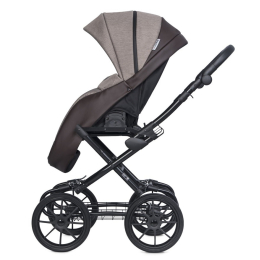 Коляска 2 в 1 Riko Basic Pacco Classic, 07 Mokka (кофейный-темно-коричневый)