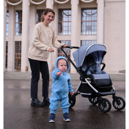 Коляска 2 в 1 Mowbaby Tilda, MB064, Blue (голубой)
