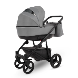 Коляска 2 в 1 Camarelo Tisso, TIS-03, серый (эко-кожа)