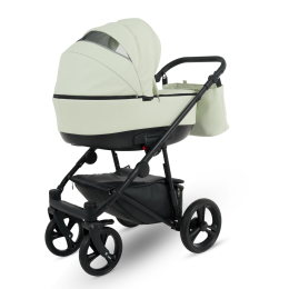 Коляска 2 в 1 Camarelo Tisso, TIS-04, фисташковый (эко-кожа)