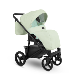 Коляска 2 в 1 Camarelo Tisso, TIS-04, фисташковый (эко-кожа)