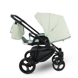Коляска 2 в 1 Camarelo Tisso, TIS-04, фисташковый (эко-кожа)