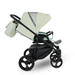 Коляска 2 в 1 Camarelo Tisso, TIS-04, фисташковый (эко-кожа)
