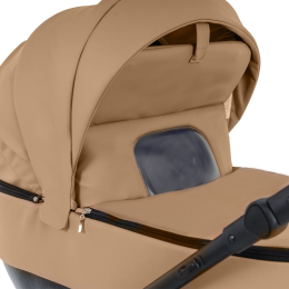 Коляска 2 в 1 Camarelo Tisso, TIS-05, карамель (эко-кожа)