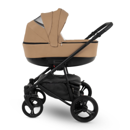 Коляска 2 в 1 Camarelo Tisso, TIS-05, карамель (эко-кожа)