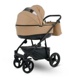 Коляска 2 в 1 Camarelo Tisso, TIS-05, карамель (эко-кожа)