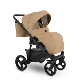 Коляска 2 в 1 Camarelo Tisso, TIS-05, карамель (эко-кожа)