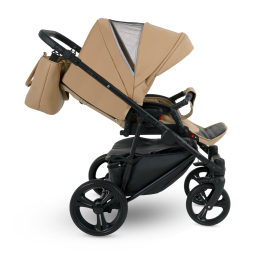 Коляска 2 в 1 Camarelo Tisso, TIS-05, карамель (эко-кожа)