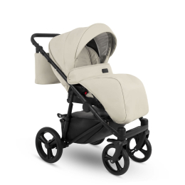 Коляска 2 в 1 Camarelo Tisso, TIS-06, латте (эко-кожа)