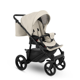 Коляска 2 в 1 Camarelo Tisso, TIS-06, латте (эко-кожа)