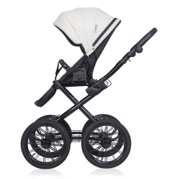 Коляска 3 в 1 Riko Basic Montana Ecco Prestige, 11 White (белый)