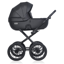 Коляска 3 в 1 Riko Basic Montana Ecco Prestige, 12 Black (черный)