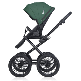 Коляска 3 в 1 Riko Basic Montana Ecco Prestige, 13 Emerald (изумруд)